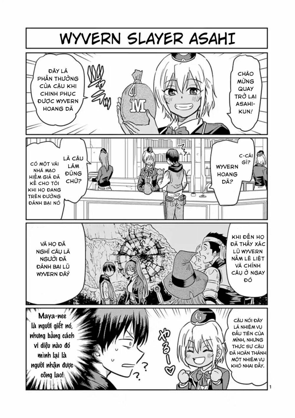 Chuyển Sinh Cùng Bà Chị Đấm Phát Chết Luôn: Chapter 3