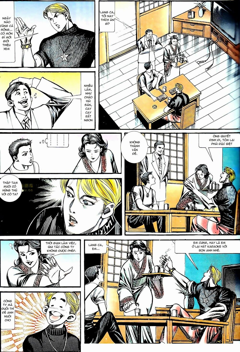 Người Trong Giang Hồ: Chapter 133: Quyến luyến dưới sao
