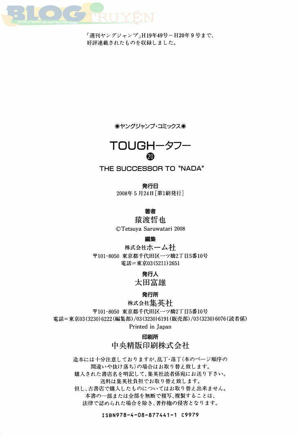 Tough - Miyazawa Kiichi: Chapter 211