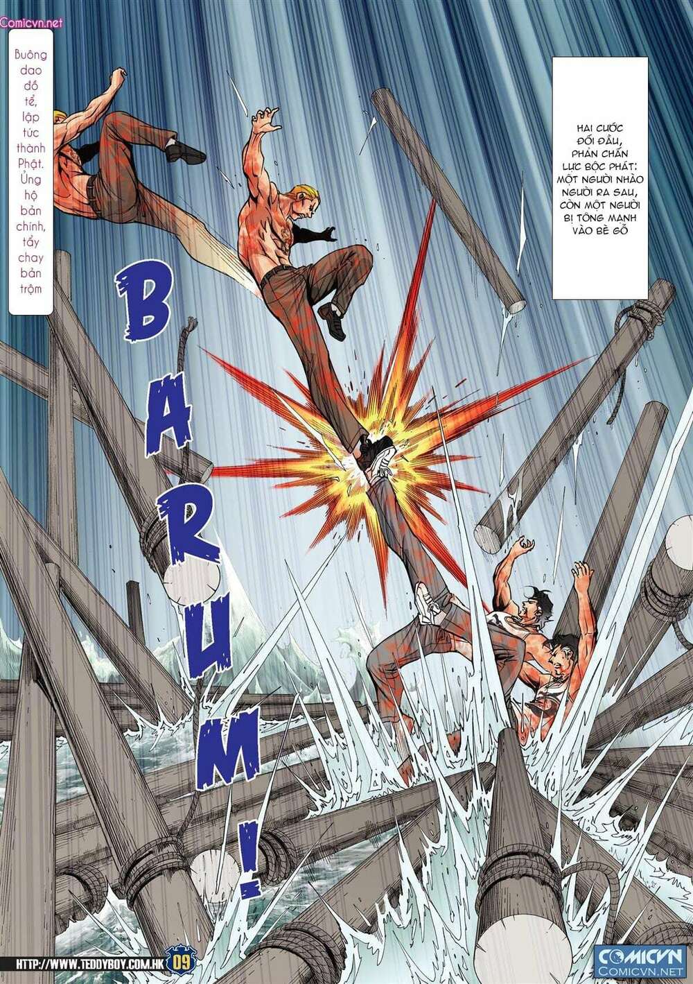 Người Trong Giang Hồ: Chapter 2172: Trần Hạo Nam vs Kim Tôn Quý 4