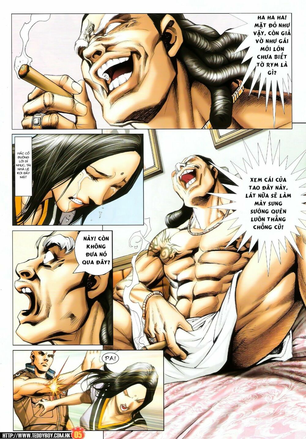 Người Trong Giang Hồ: Chapter 1428: Mãnh Thái vs Hắc Cổ