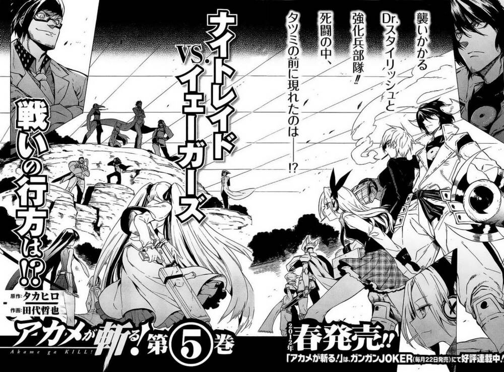 Akame Ga Kiru: Chapter 19