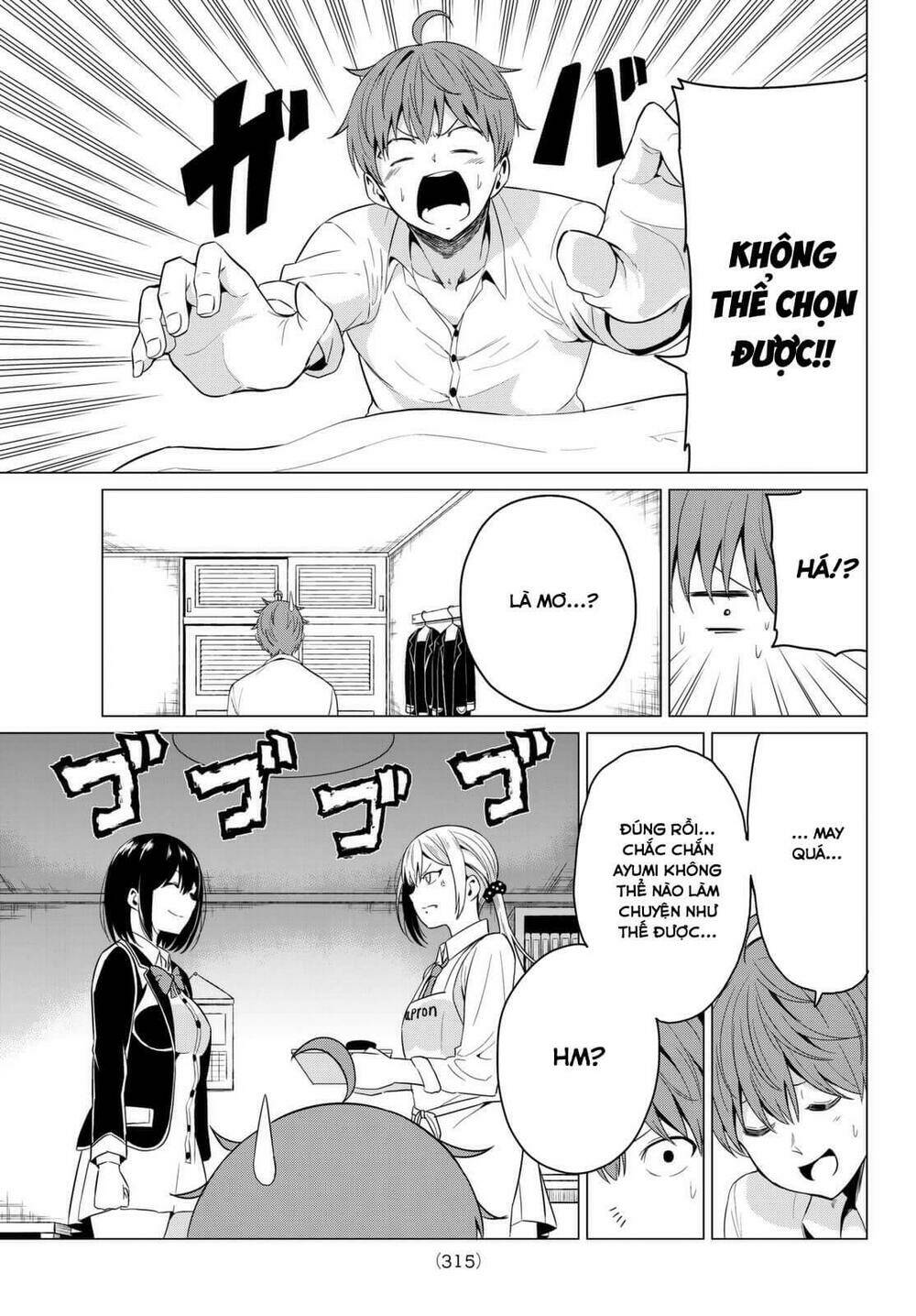 Sekai Ka Kanojo Ka Erabenai: Chapter 9.5
