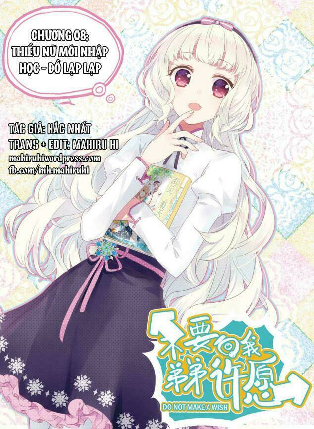 Đừng Đến Xin Điều Ước Từ Em Trai Tôi!: Chapter 8