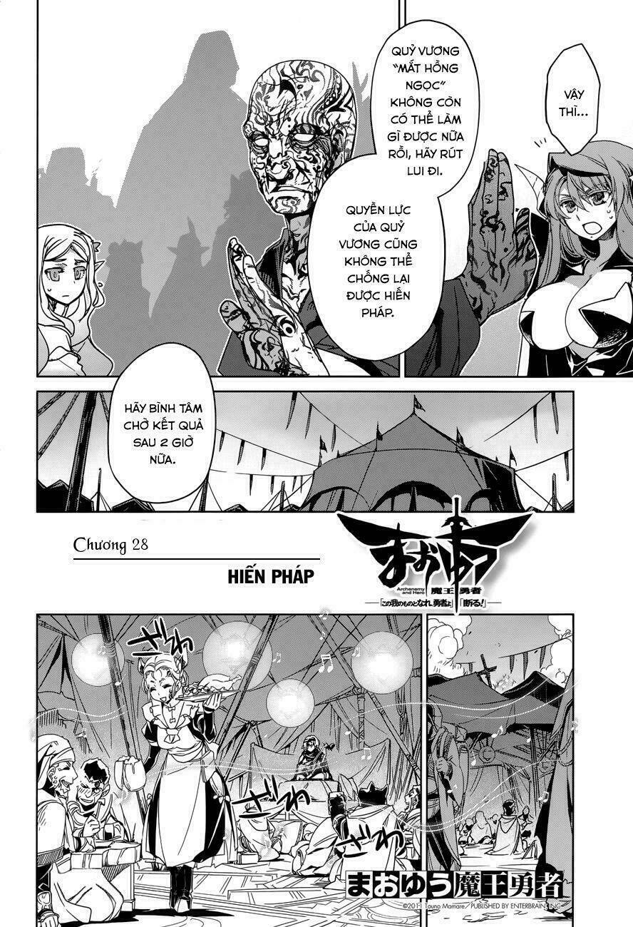 Maoyuu Maoh Yuusha: Chapter 28