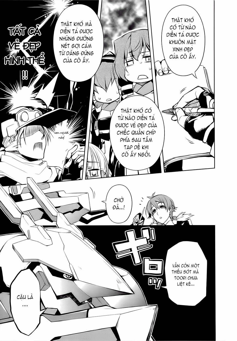 Kyoukai Senjou No Horizon: Chapter 4