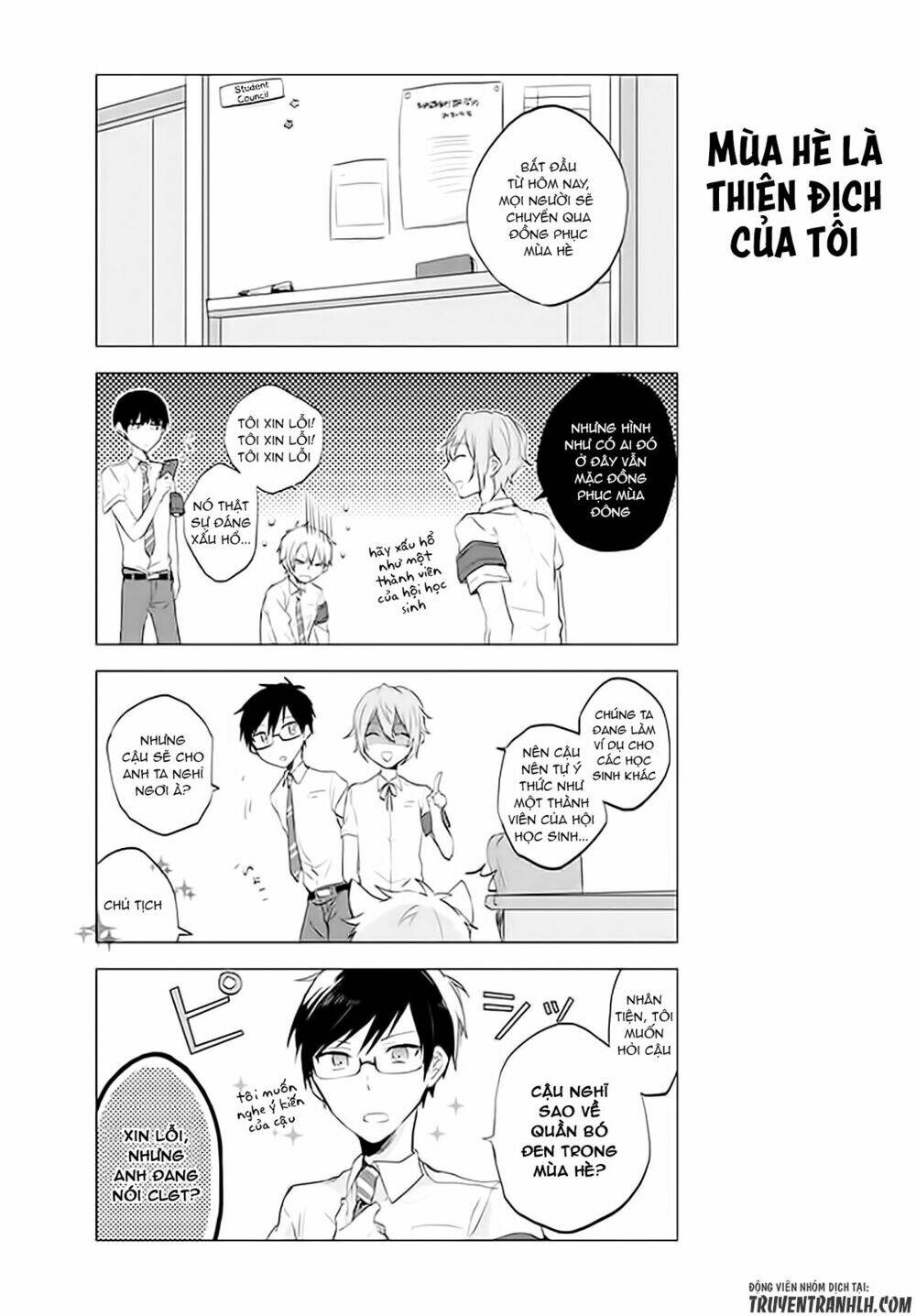 Seito Kaichou Desu Ga Josou Hajimemashita: Chapter 10