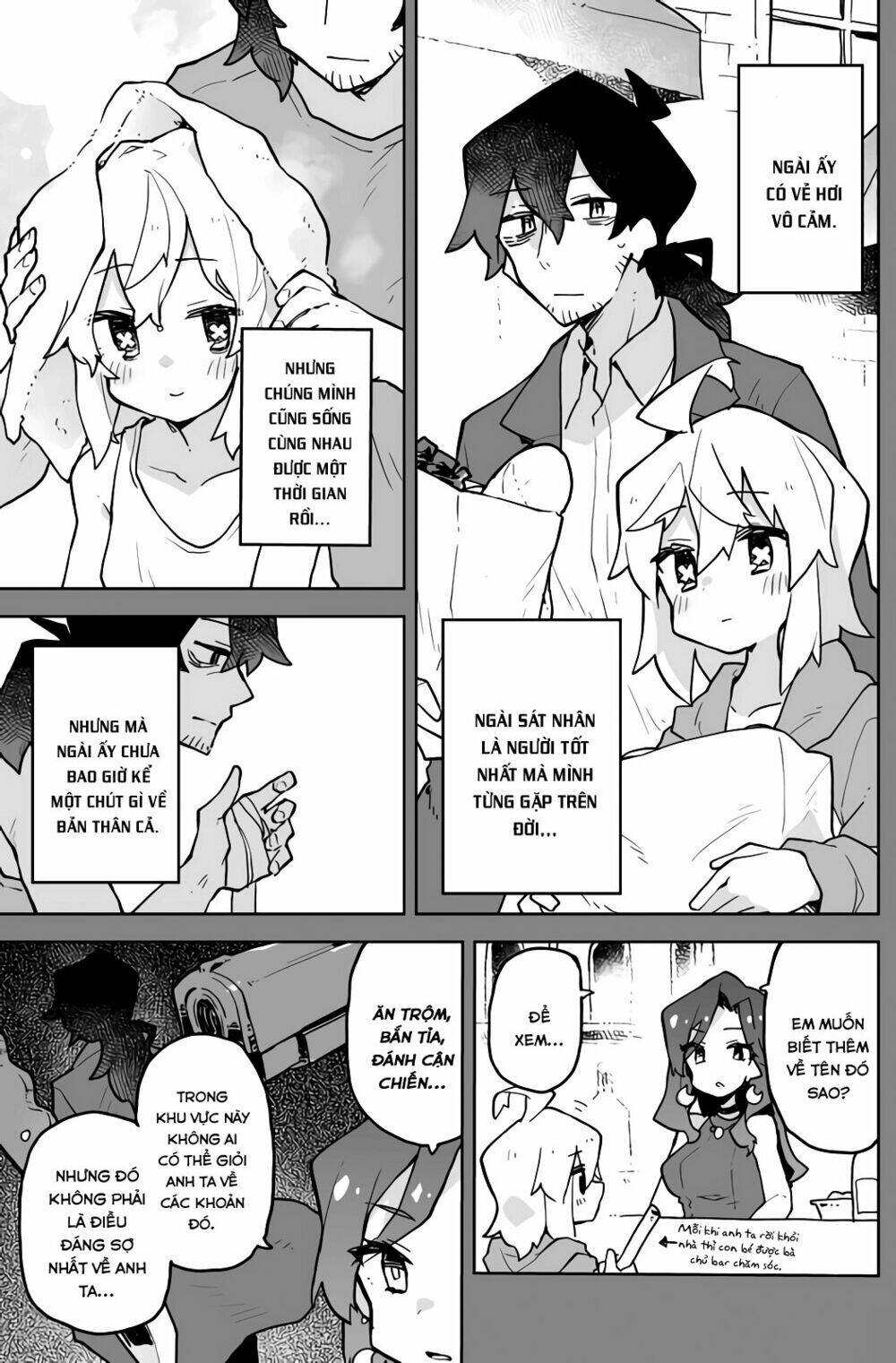 The Story Of A Terrifying Hitman And A Little Girl: Chapter 4