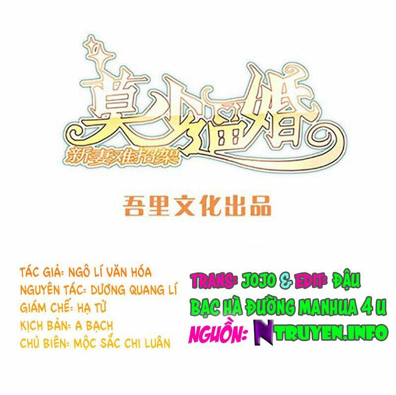 Mạc Thiếu Bức Hôn: Vợ Mới Khó Chống Đỡ: Chapter 11