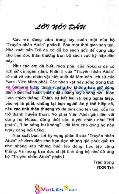 Truyền Nhân Atula Phần II: Chapter 2
