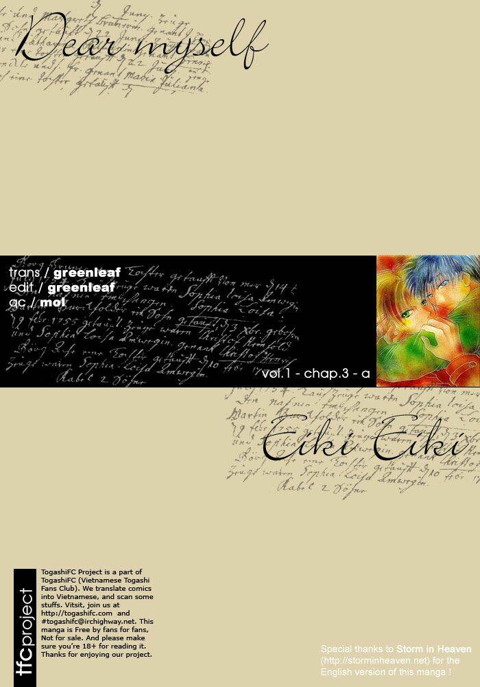 Dear Myself: Chapter 6