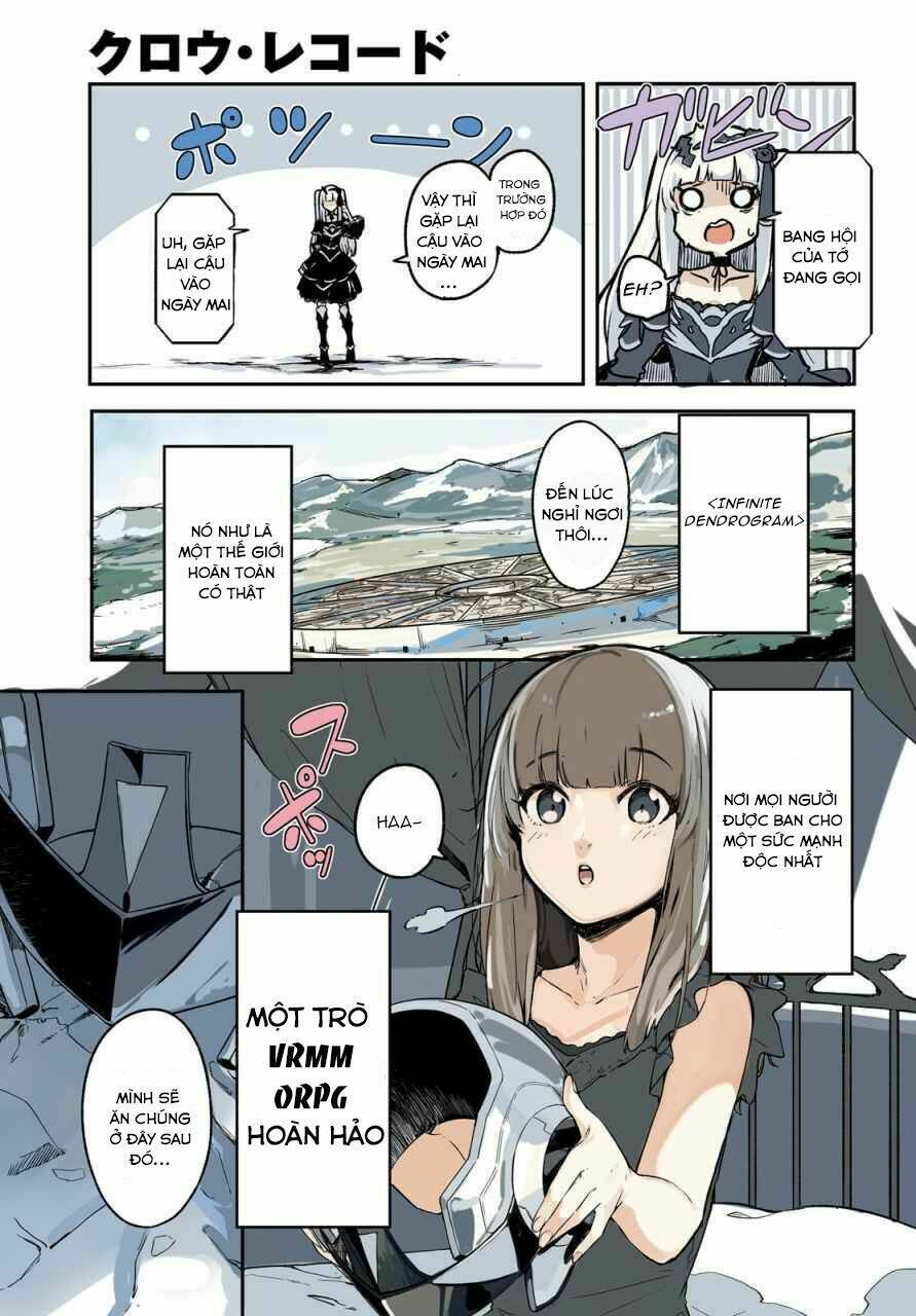 Crow Record: Infinite Dendrogram Another: Chapter 1