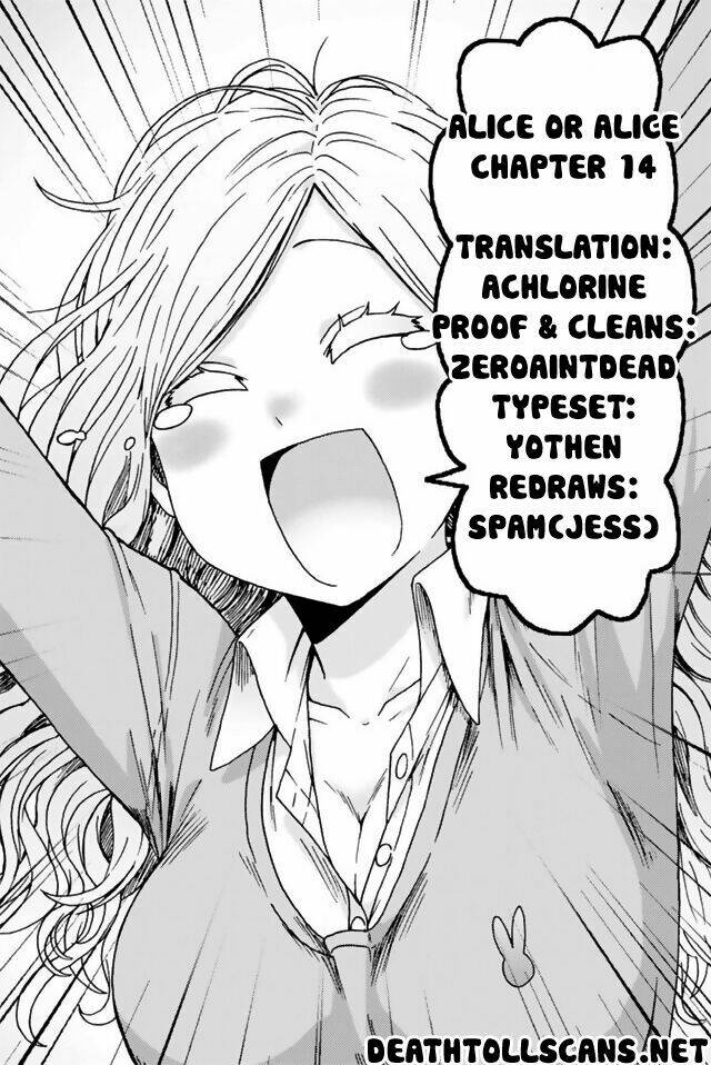 NHẬT KÝ ALICE: Chapter 14