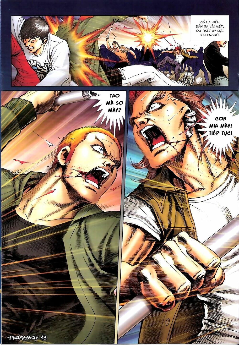 Người Trong Giang Hồ: Chapter 1358: Giận đánh Hạo Nam