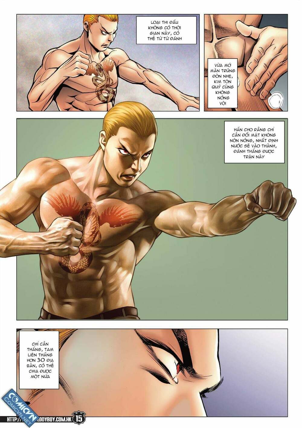 Người Trong Giang Hồ: Chapter 2169: Trần Hạo Nam vs Kim Tôn Quý