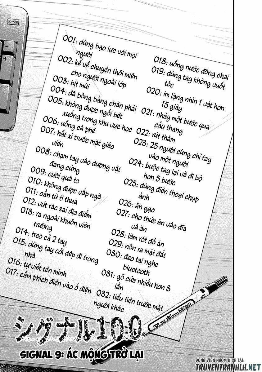 Signal 100: Chapter 9