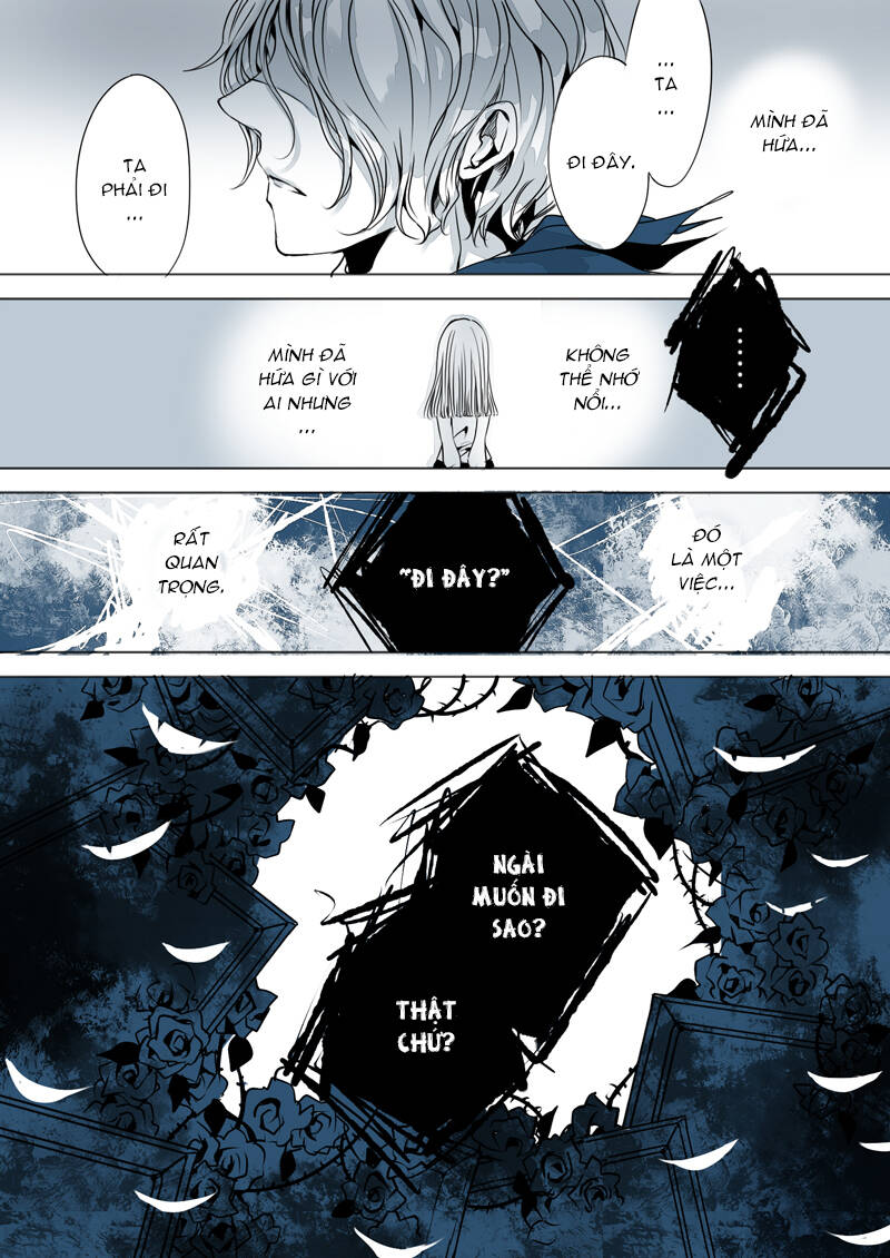 Ib Doujinshi - Ao Meikyuu No Ou: Chapter 1