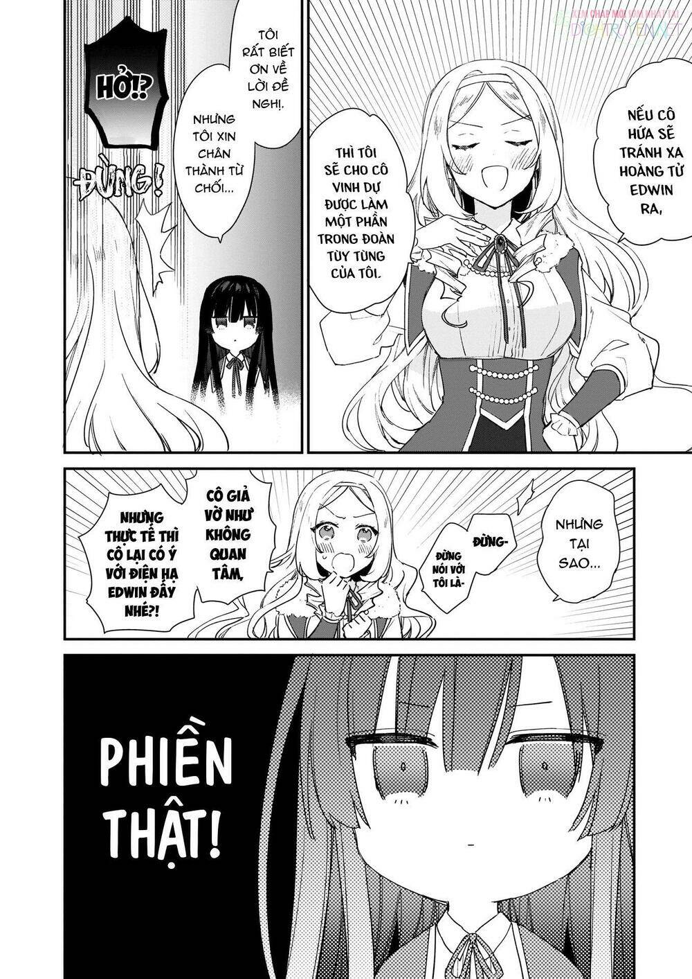 Nữ Phụ Phản Diện Lv99! Tôi Là Trùm Cuối Nhưng Không Phải Là Ma Vương!: Chapter 4