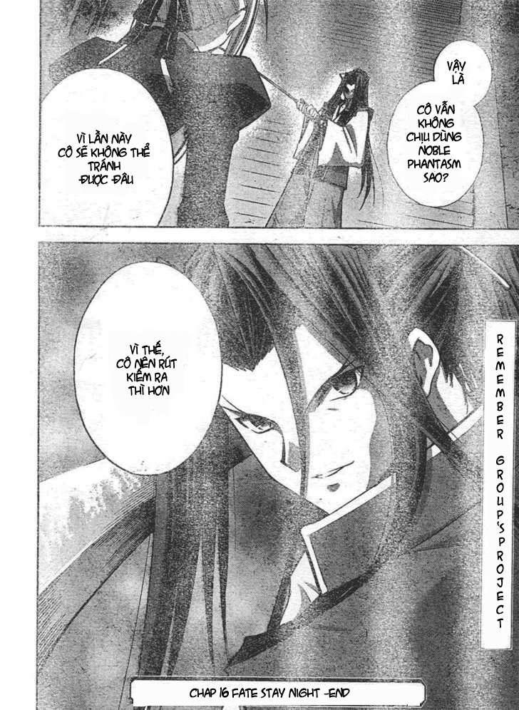 Fate Stay Night: Chapter 16