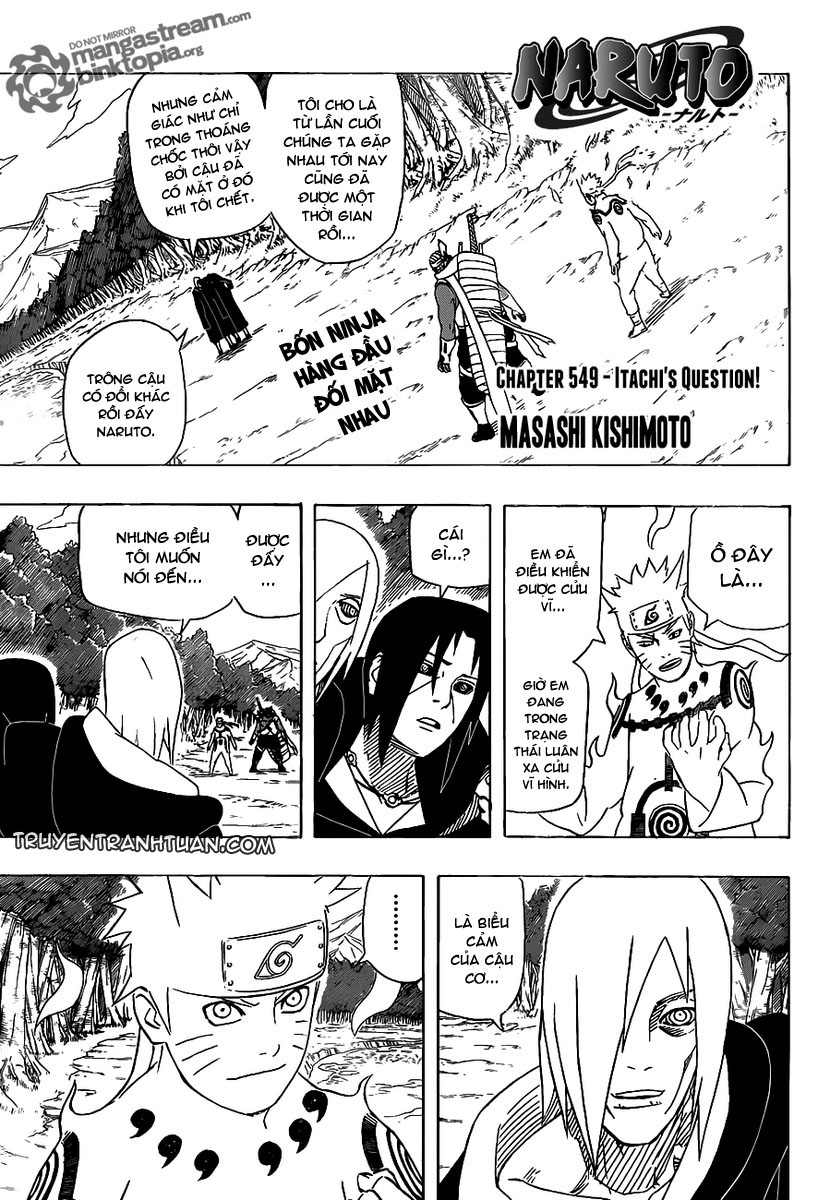 Naruto: Chapter 549