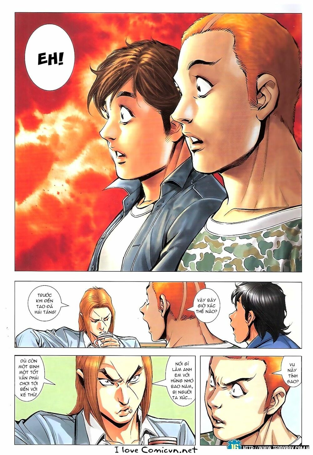 Người Trong Giang Hồ: Chapter 1808: Trần Hạo Nam vs Tọa Sơn Hổ