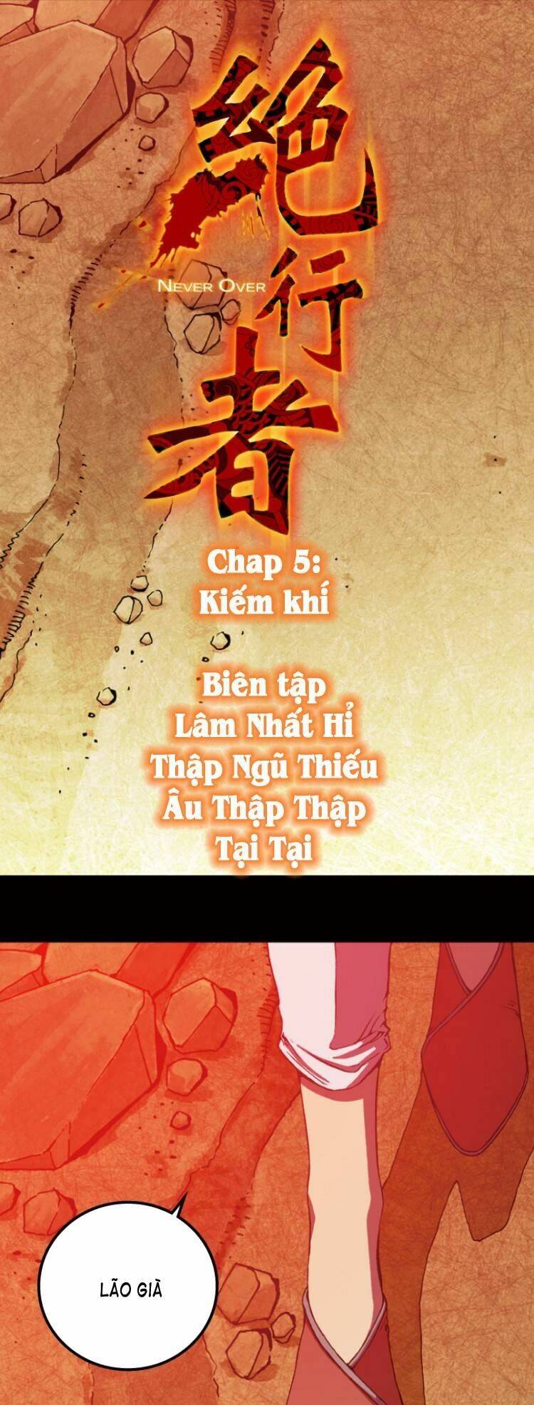 Tuyệt Hành Giả: Chapter 5