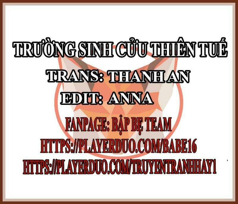 Trường Sinh Cửu Thiên Tuế: Chapter 0