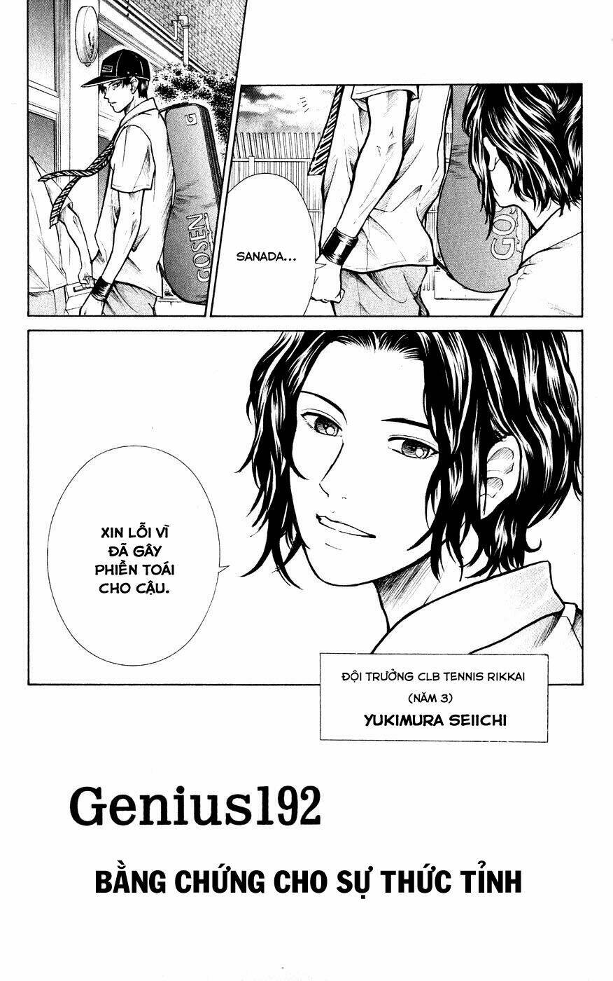 Hoàng Tử Tennis: Chapter 192