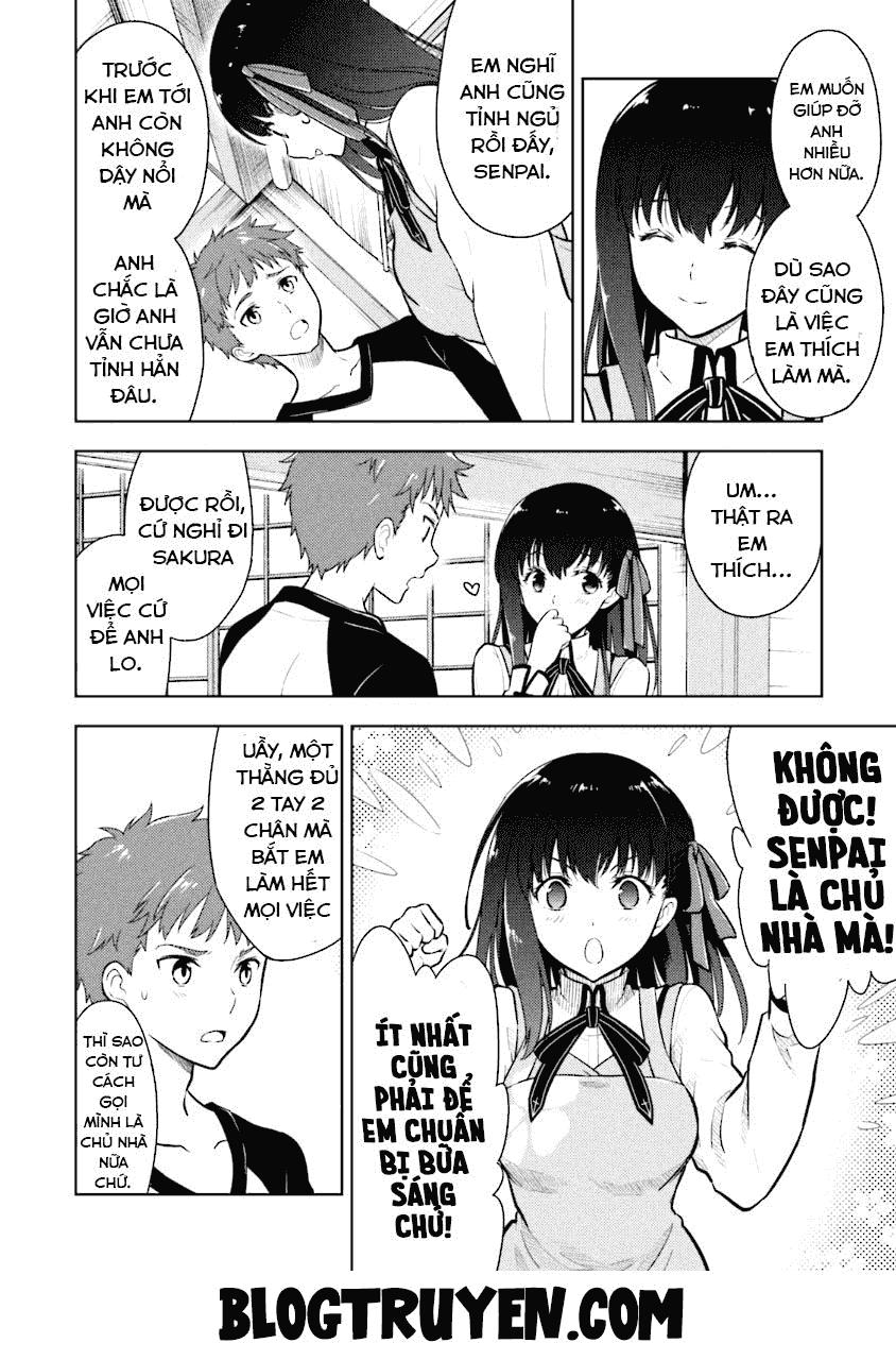 Fate/Stay Night Heaven's Feel: Chapter 1