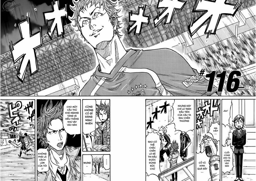 Giant Killing: Chapter 116