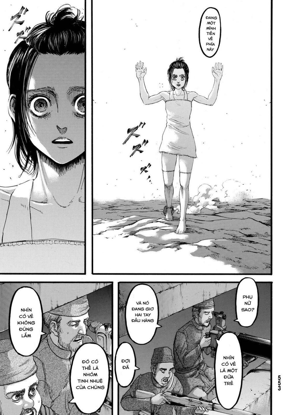 Đại Chiến Người Khổng Lồ: Chapter 91