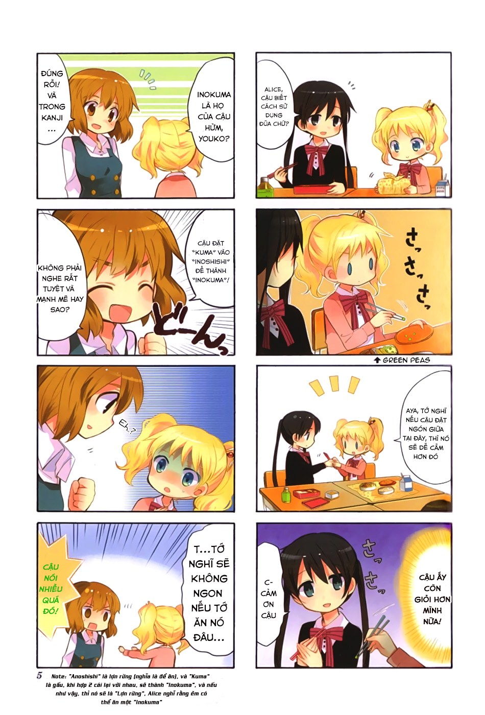 Kiniro Mosaic: Chapter 1