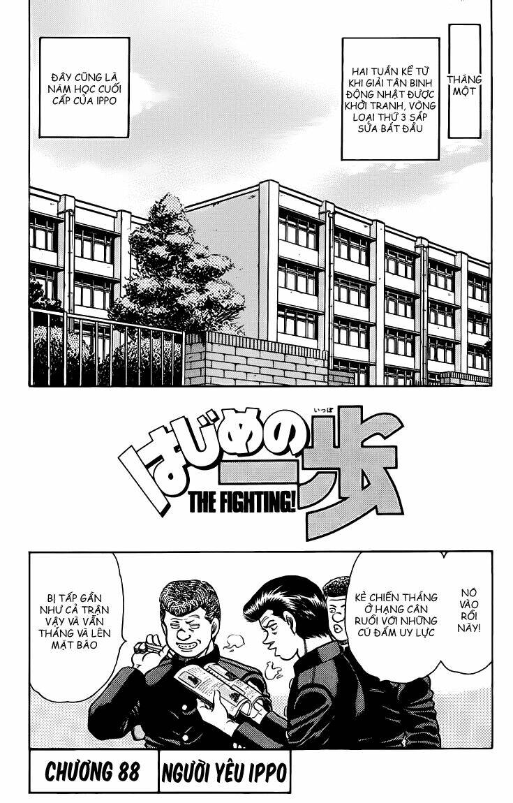 Võ Sĩ Quyền Anh Ippo: Chapter 88