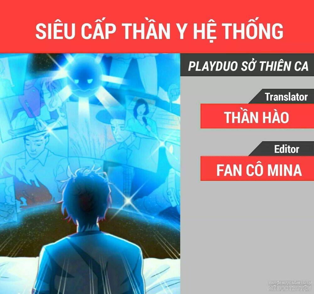 Siêu Cấp Thần Y Hệ Thống: Chapter 36