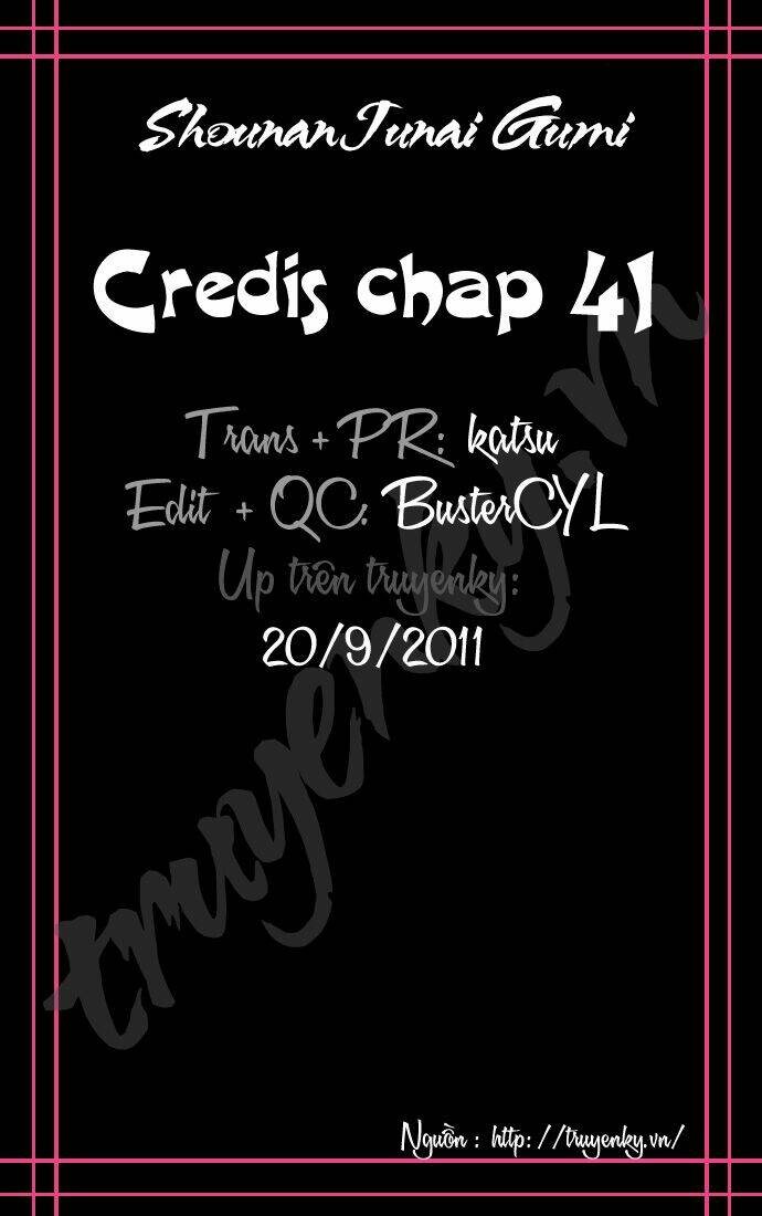 Shonan Junai Gumi: Chapter 41