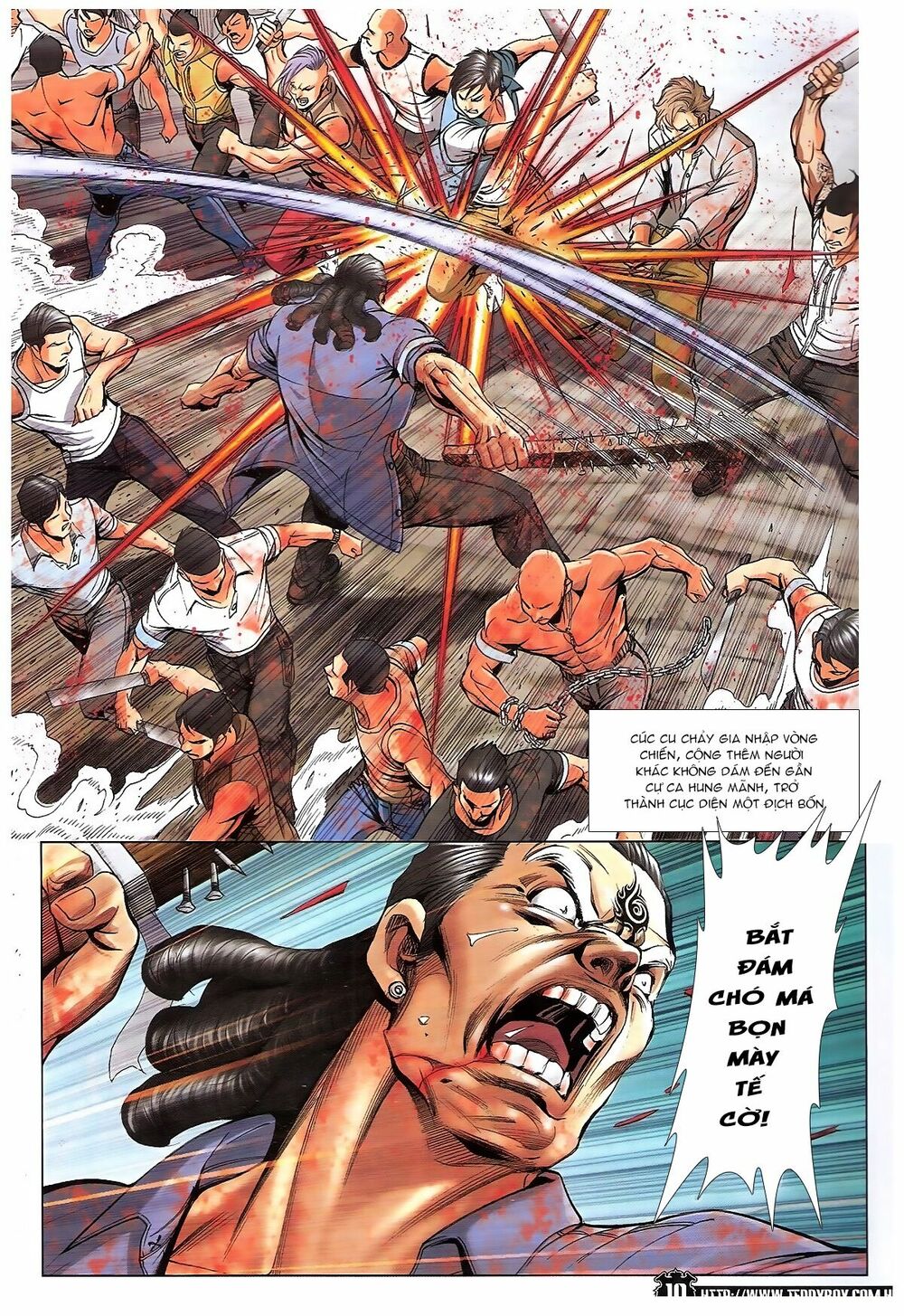 Người Trong Giang Hồ: Chapter 1836: Vĩnh biệt Cúc Cu Chảy