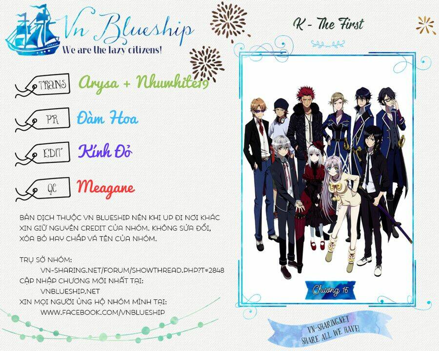 K - The First: Chapter 15