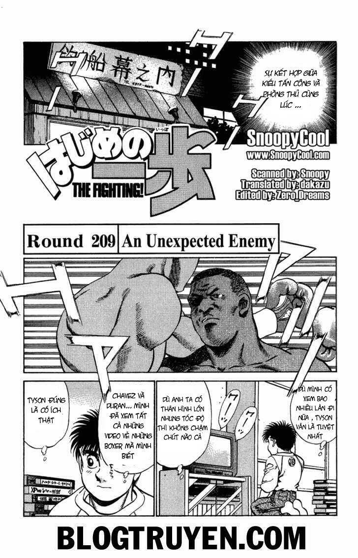 Võ Sĩ Quyền Anh Ippo: Chapter 209