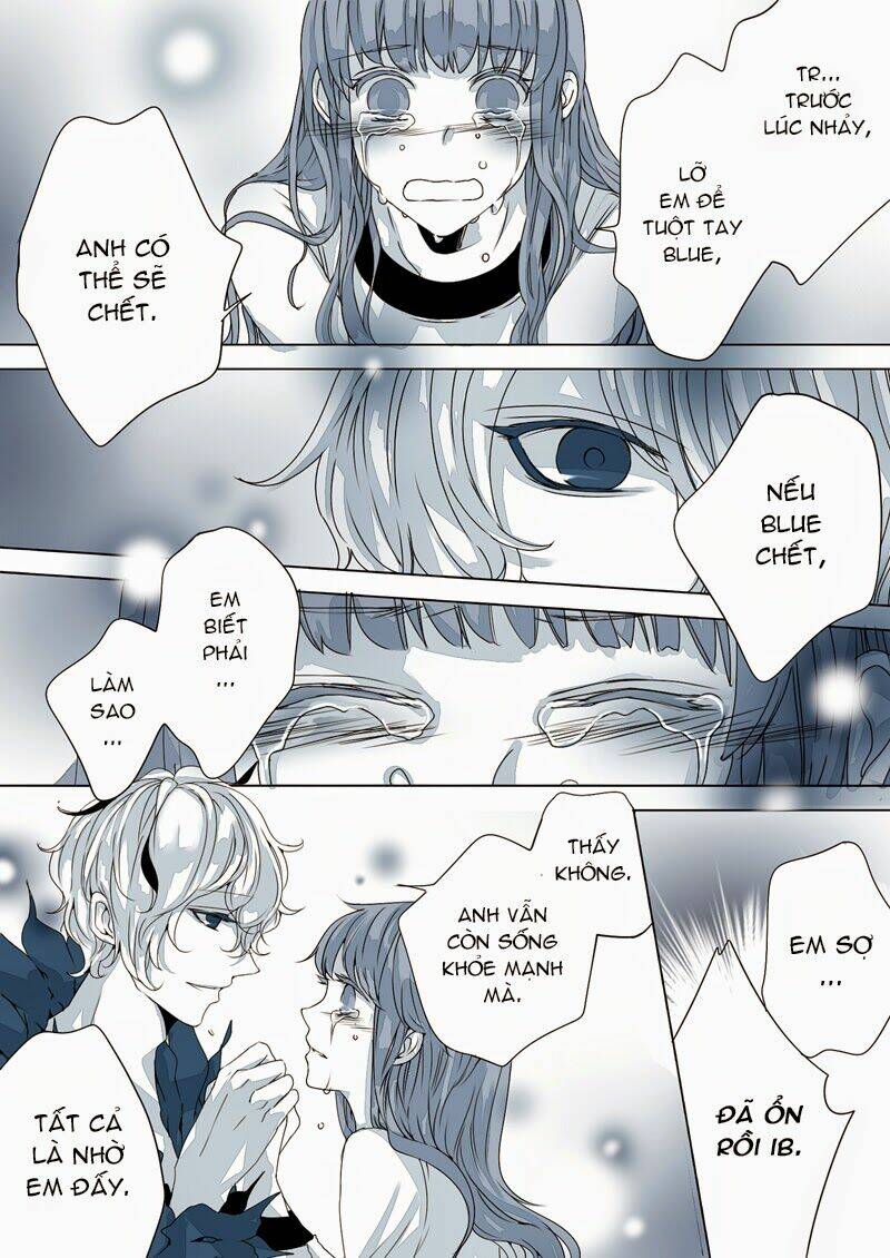 Ib Doujinshi - Ao Meikyuu No Ou: Chapter 7