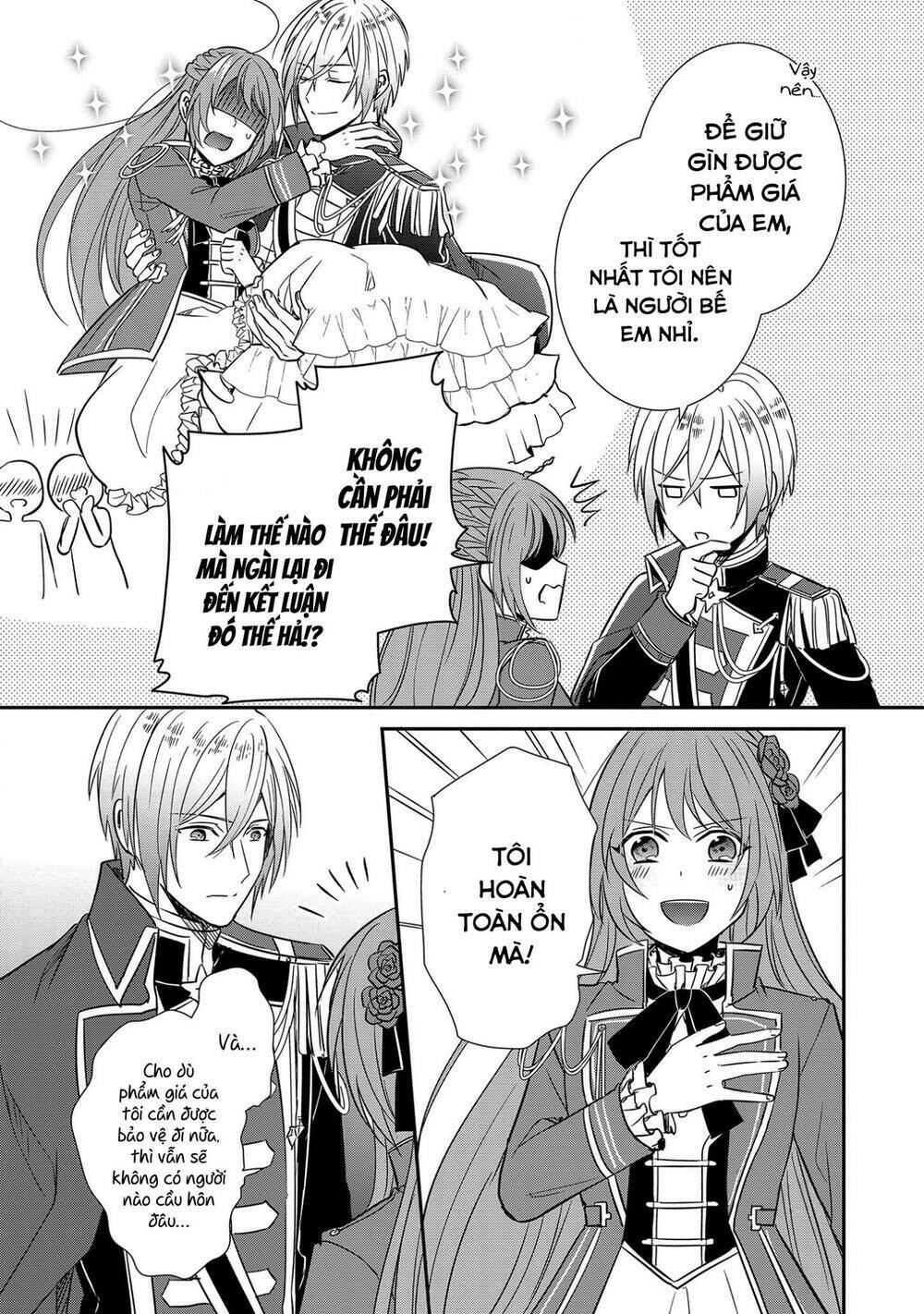 Đế Chế Hi Vọng Được Đính Hôn Với Nữ Quan: Chapter 5