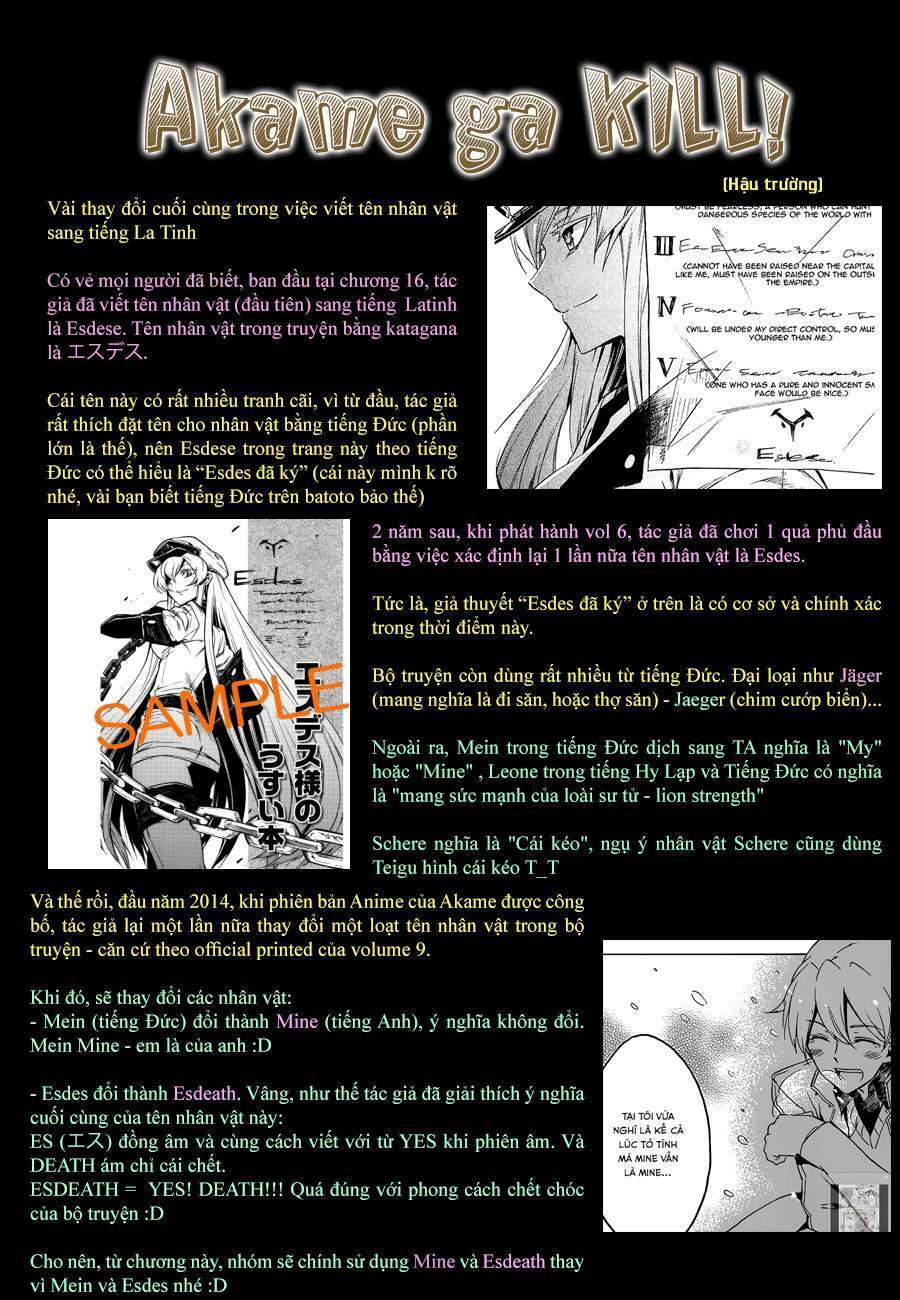 Akame Ga Kiru: Chapter 45