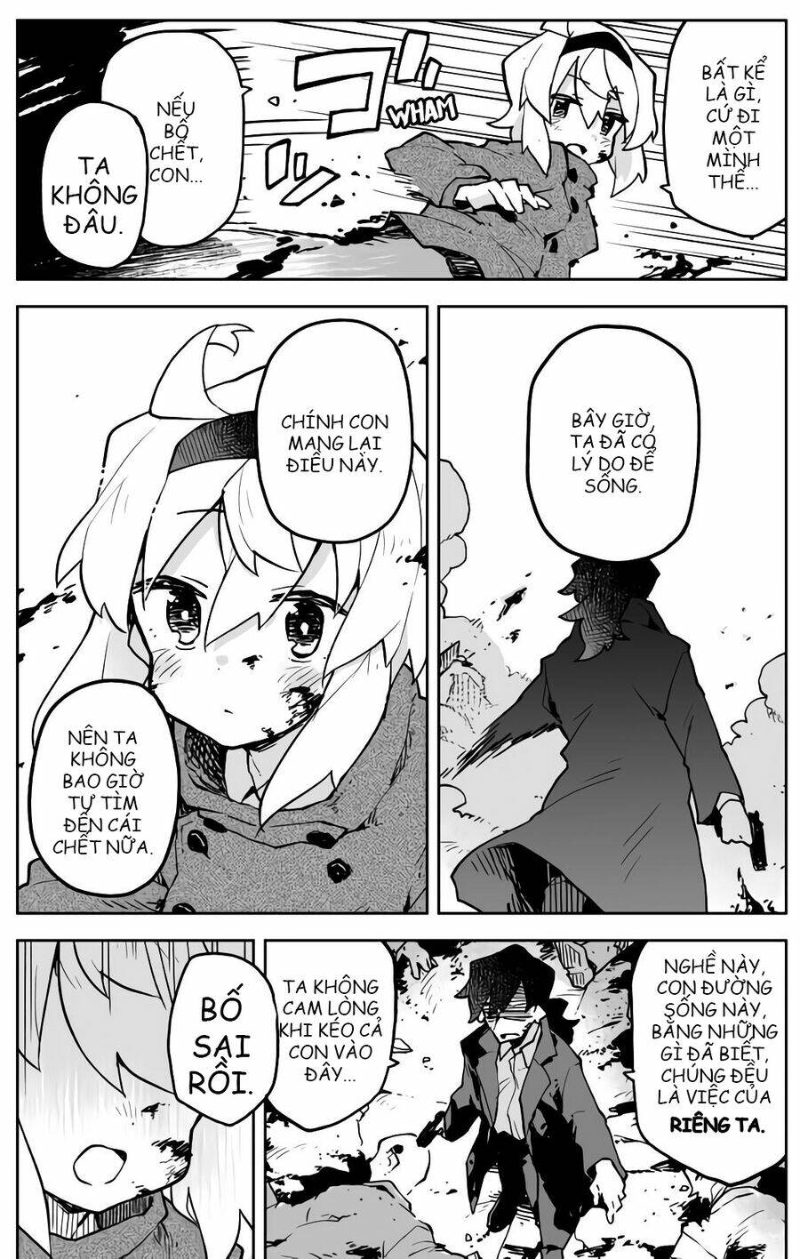 The Story Of A Terrifying Hitman And A Little Girl: Chapter 9