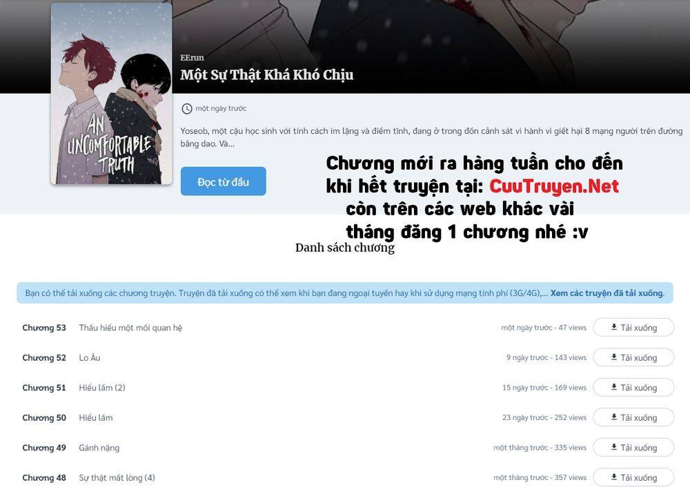 …”Một Sự Thật Khá Khó Chịu.”: Chapter 30