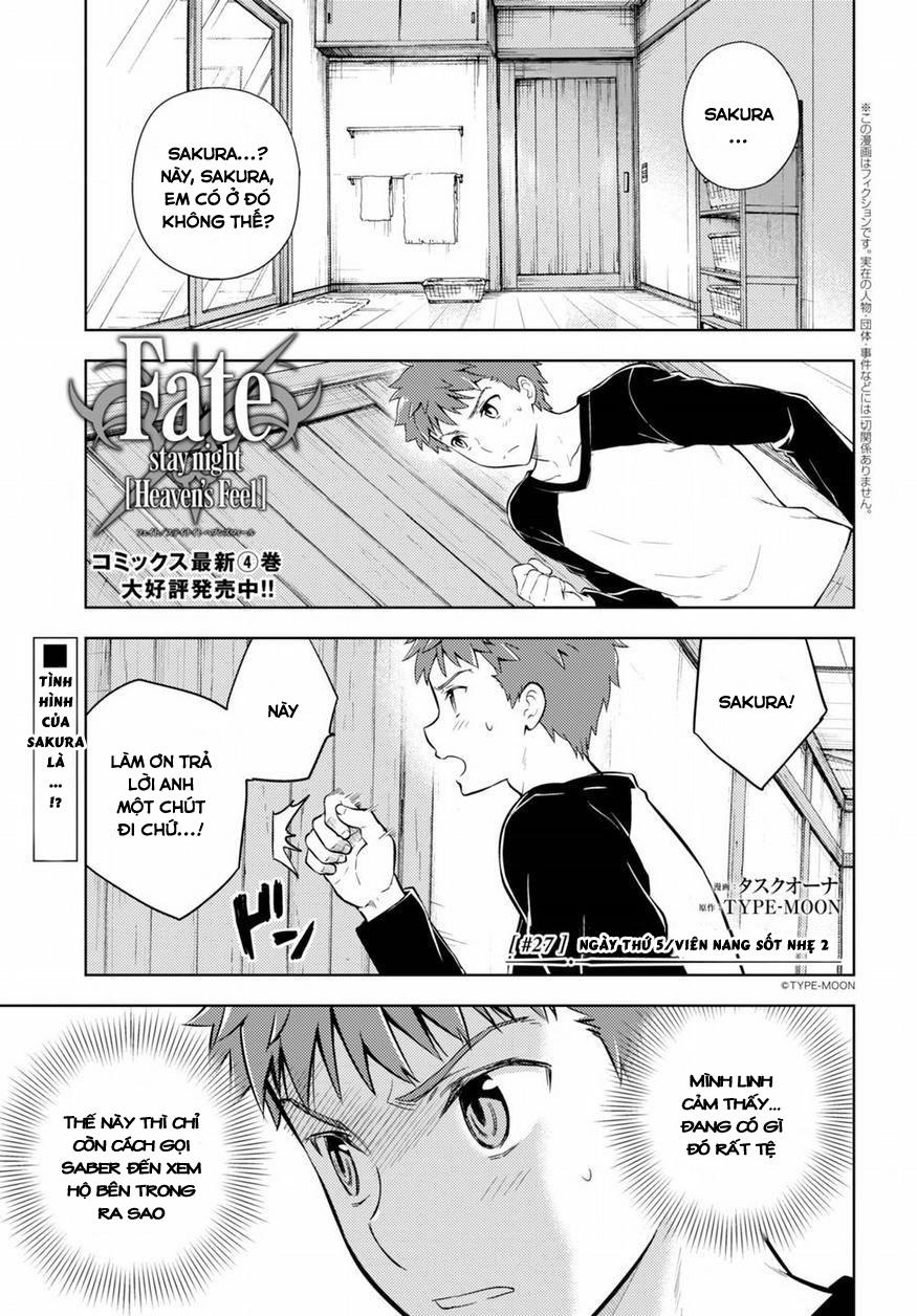 Fate/Stay Night Heaven's Feel: Chapter 27