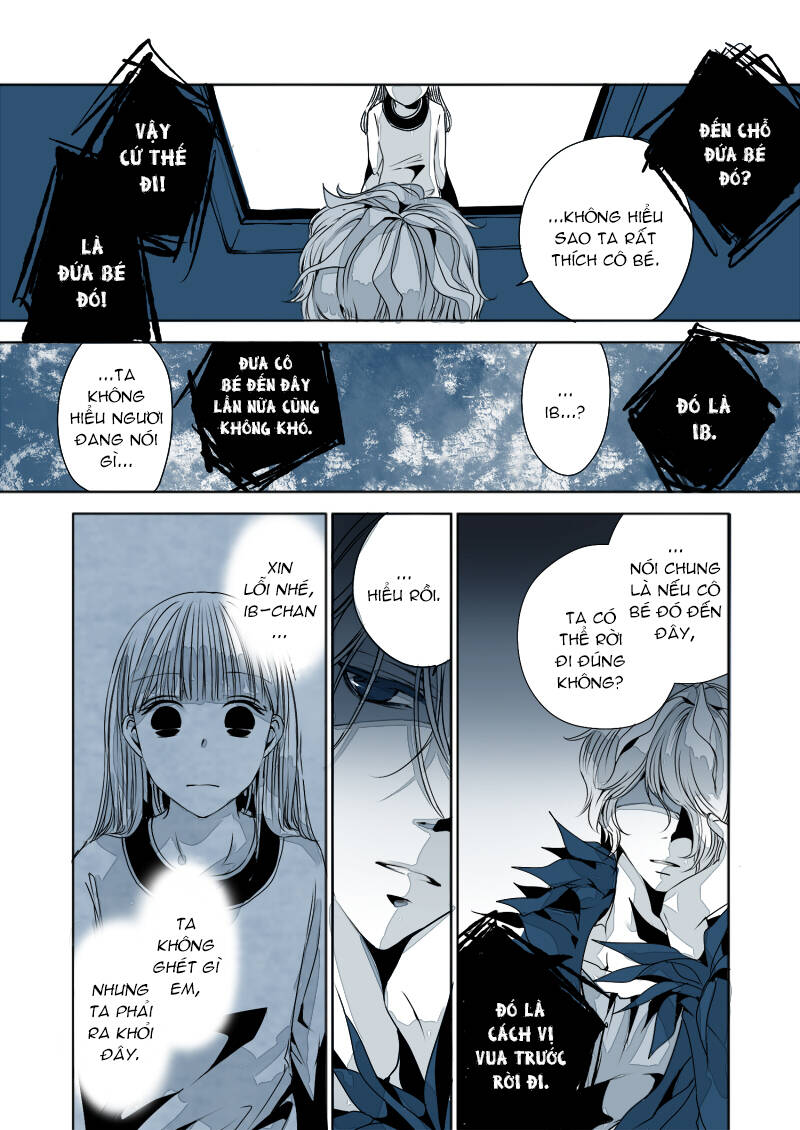 Ib Doujinshi - Ao Meikyuu No Ou: Chapter 1