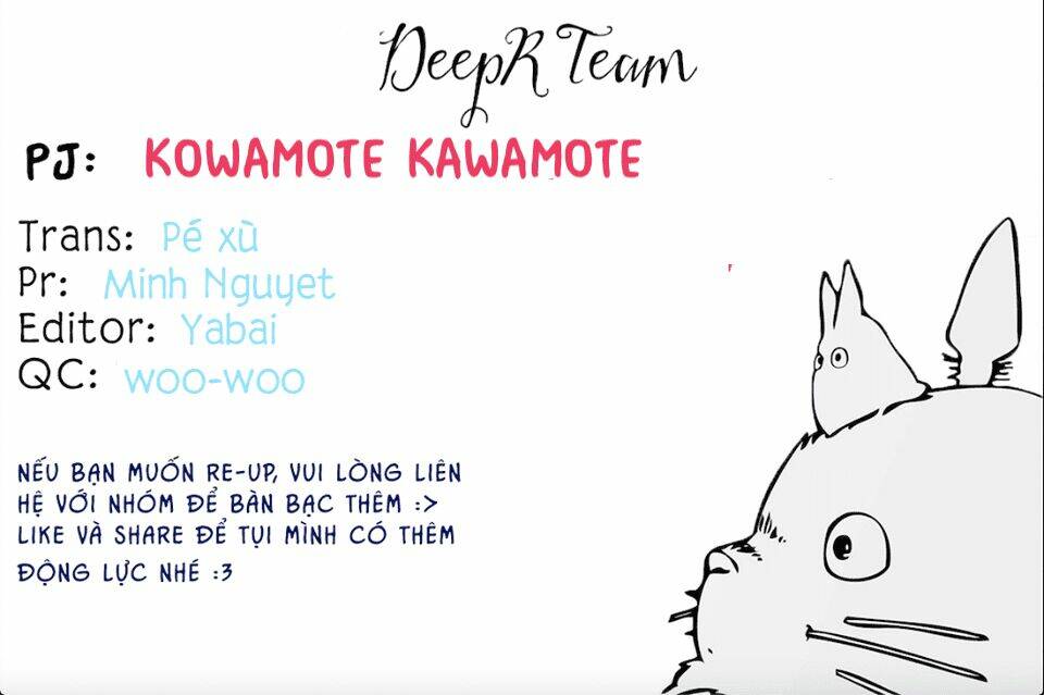 Kowamote Kawamote: Chapter 1