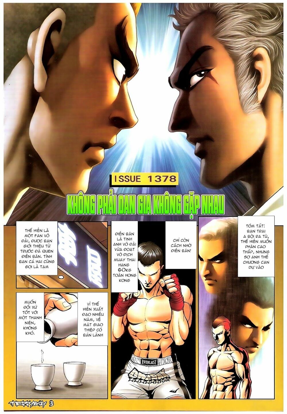 Người Trong Giang Hồ: Chapter 1378: Không phải oan gia không gặp nhau