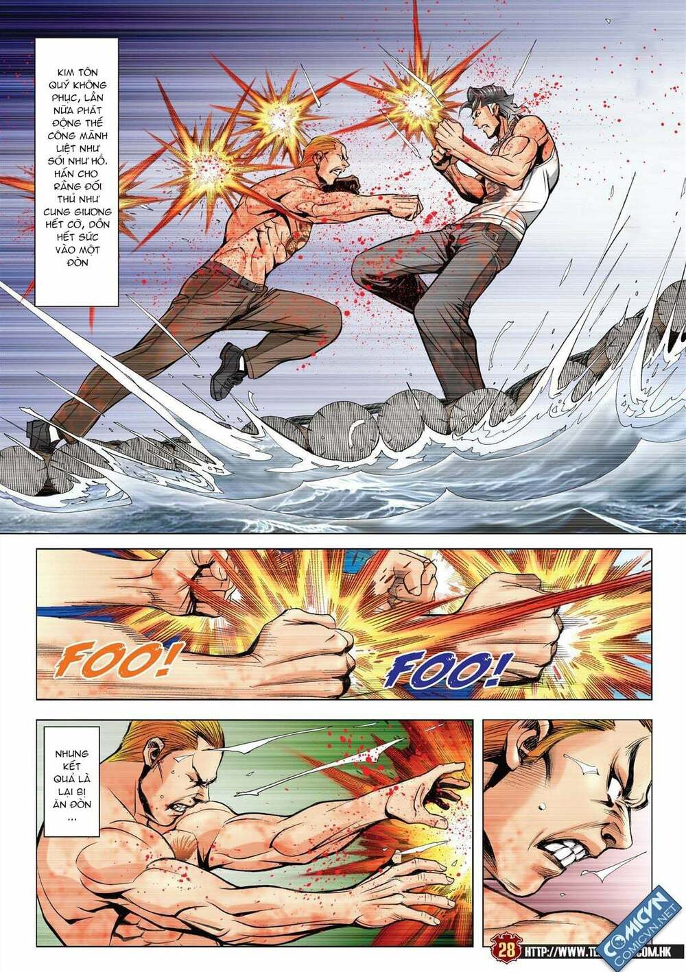 Người Trong Giang Hồ: Chapter 2170: Trần Hạo Nam vs Kim Tôn Quý 2