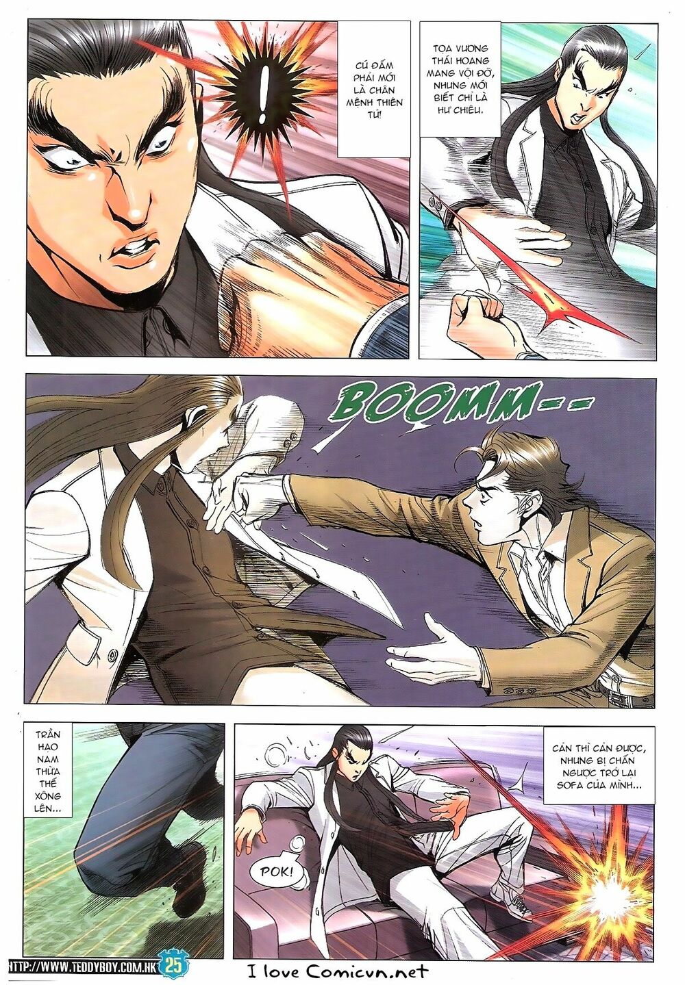Người Trong Giang Hồ: Chapter 1808: Trần Hạo Nam vs Tọa Sơn Hổ