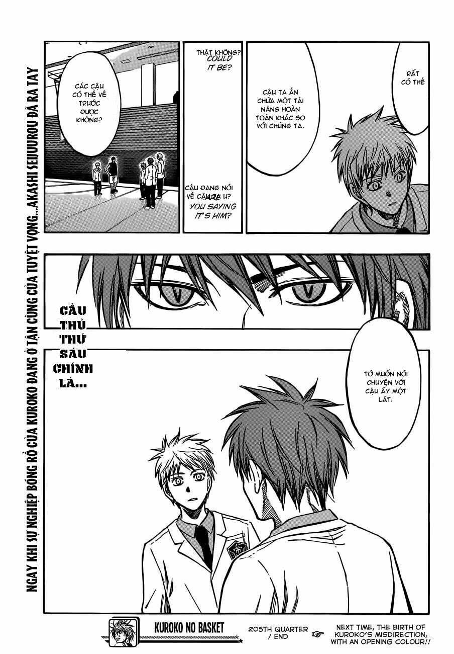 Vua Bóng Rổ Kuroko: Chapter 205